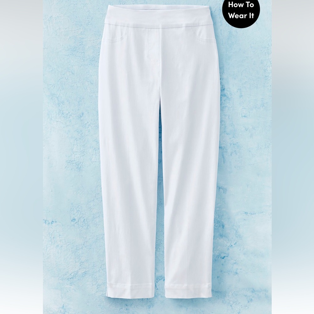 NWT Pull-On Anywear ShapeMe Cropped Pants